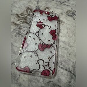 Hello Kitty Red Bow iPhone 15 Pro Max Phone Case